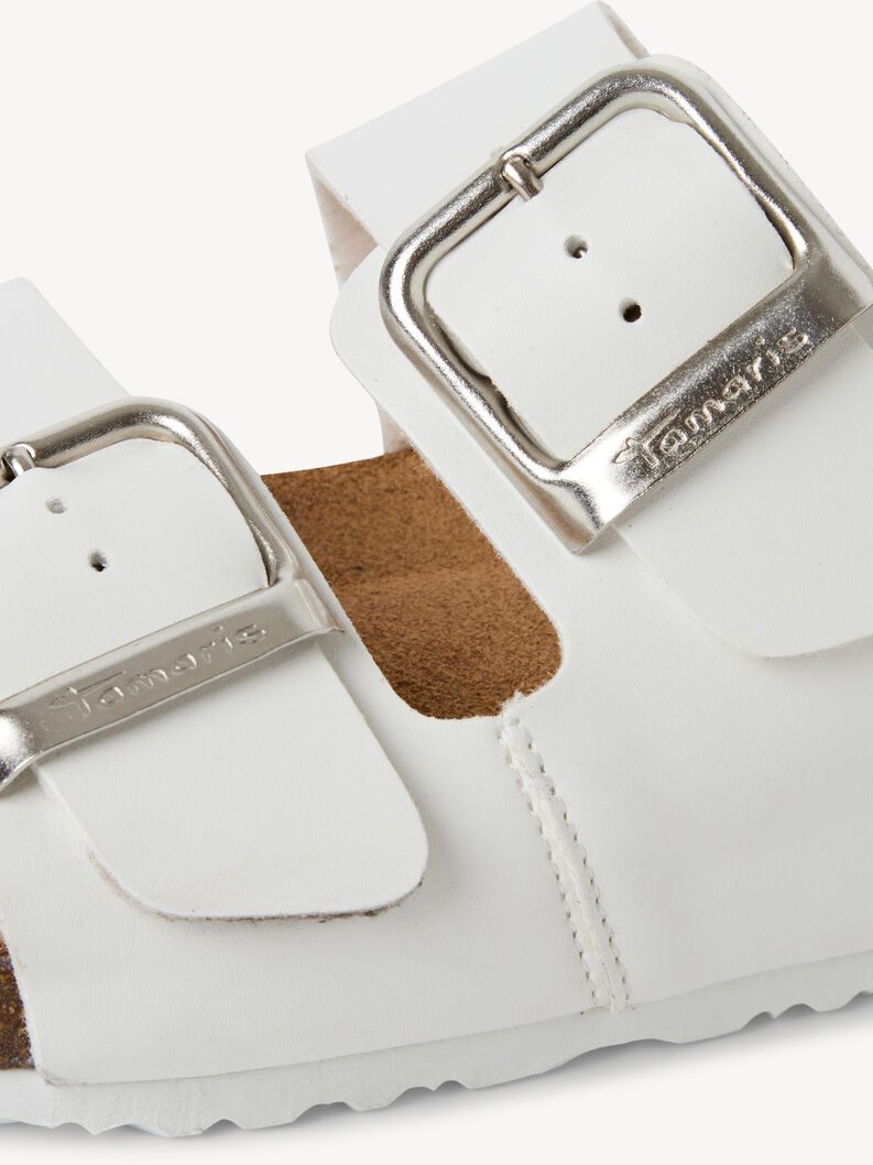 Mule - blanc, WHITE, hi-res