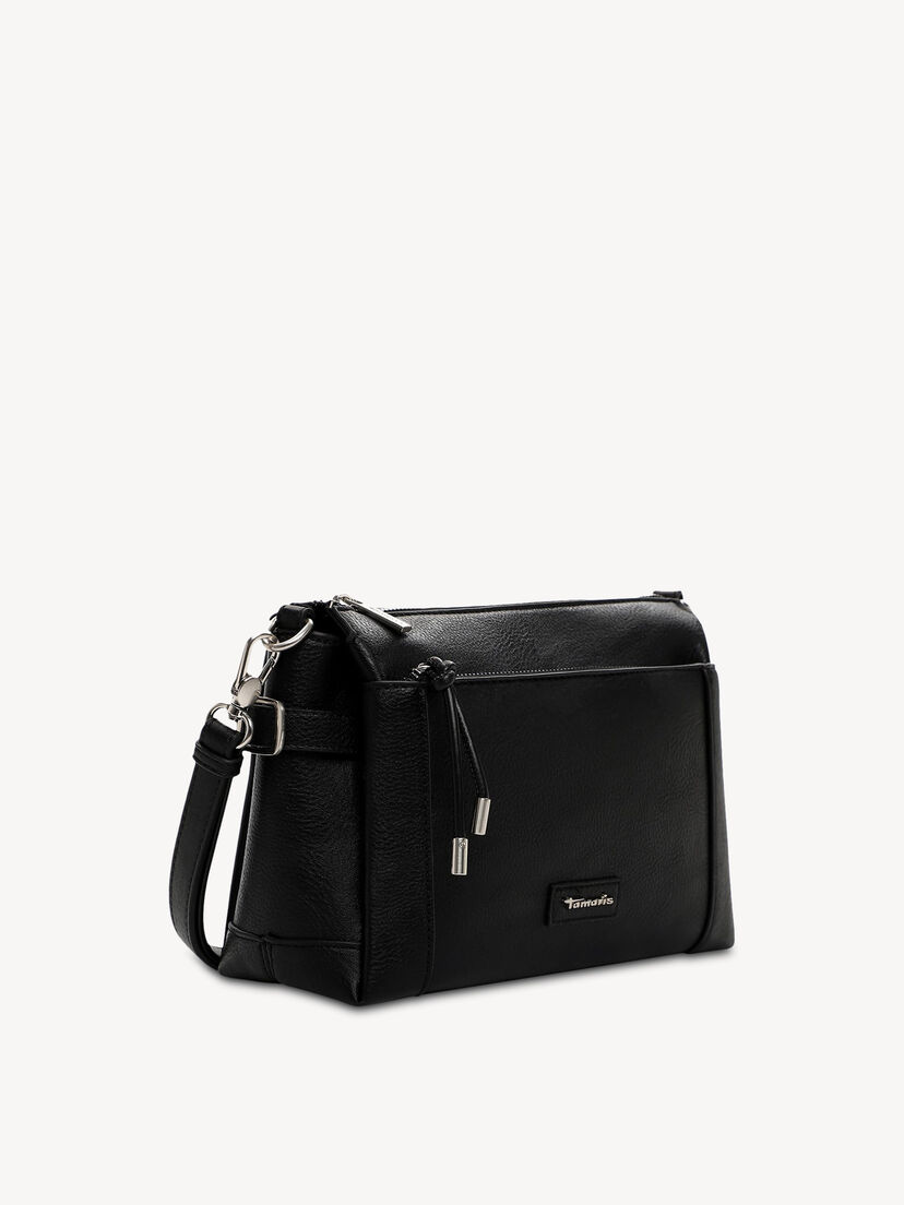 Schoudertas - zwart, black, hi-res