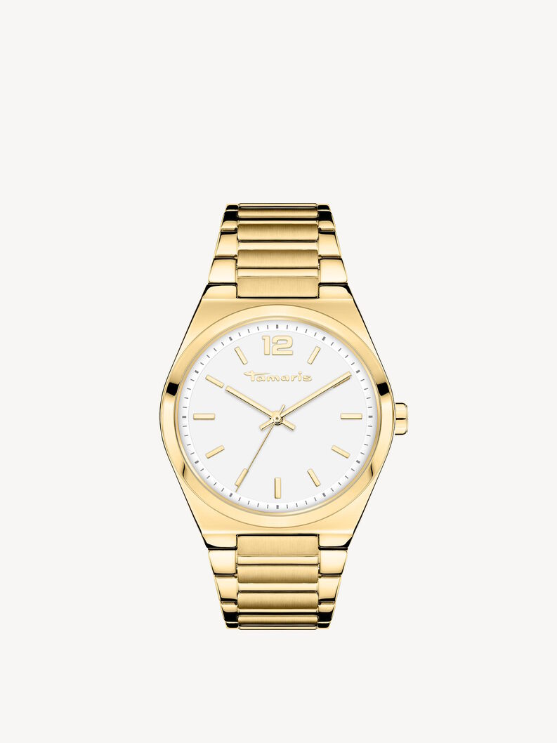 Montre - doré, gold weiß, hi-res