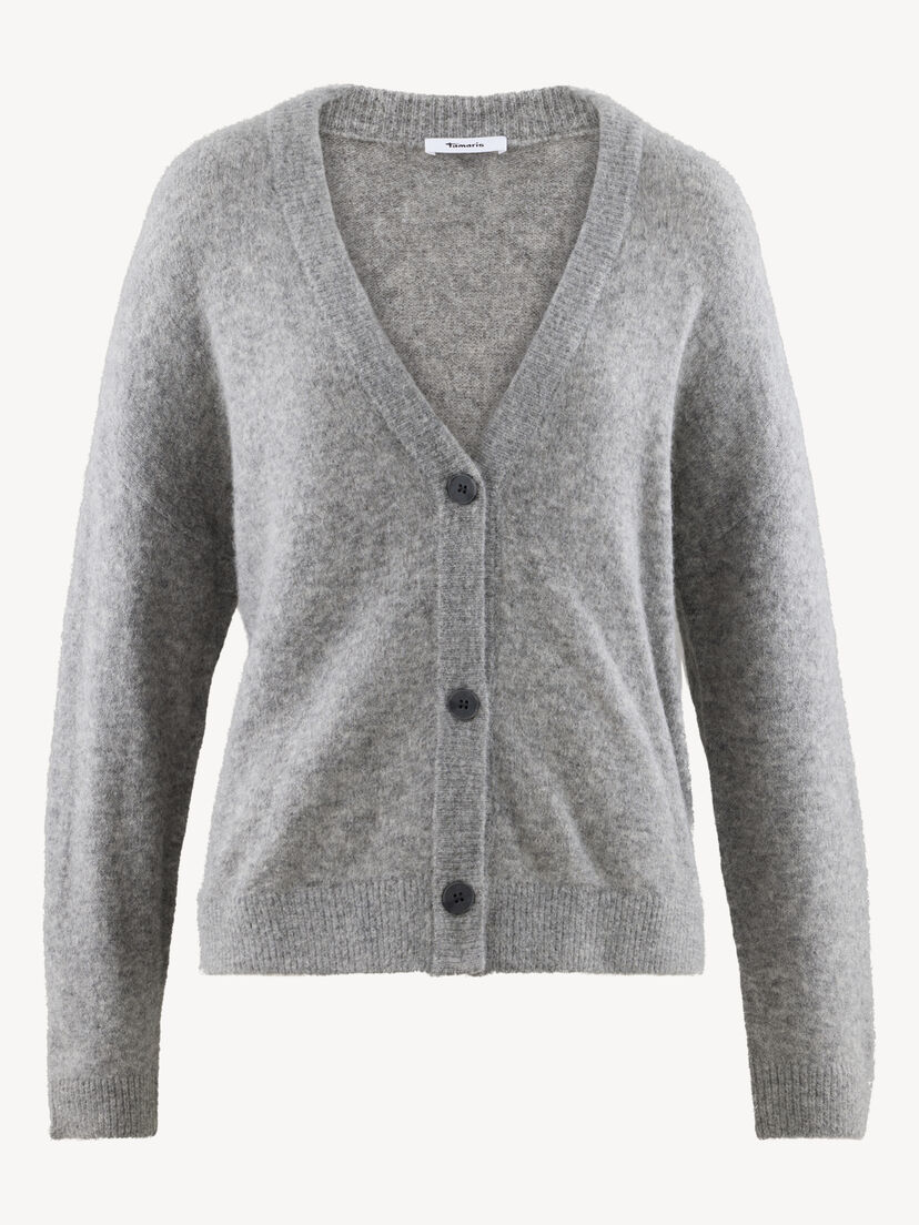 Vest, Medium Grey Melange, hi-res