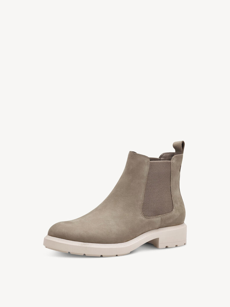 Leather Chelsea boot - green, SAGE, hi-res