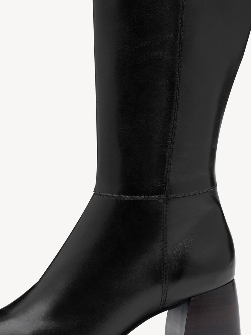 Laarzen, BLACK LEATHER, hi-res