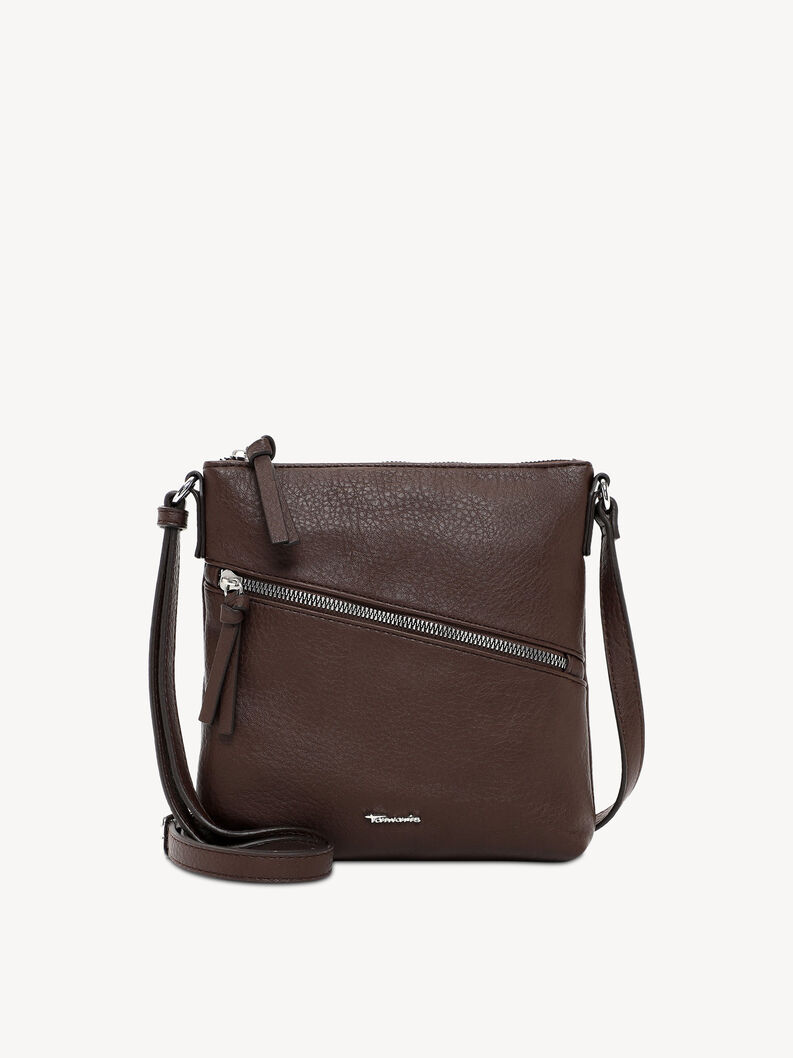 Skuldertaske - brun, darkbrown, hi-res