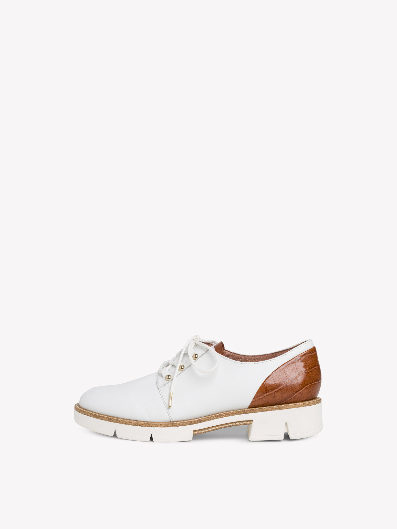 Leather Low shoes - white 1-1-23753-24 
