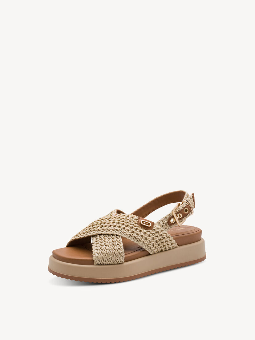 Sandaaltje - beige, beige, hi-res