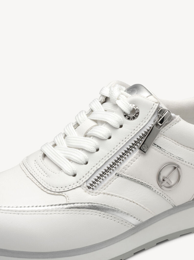 Basket - blanc, WHITE/SILVER, hi-res