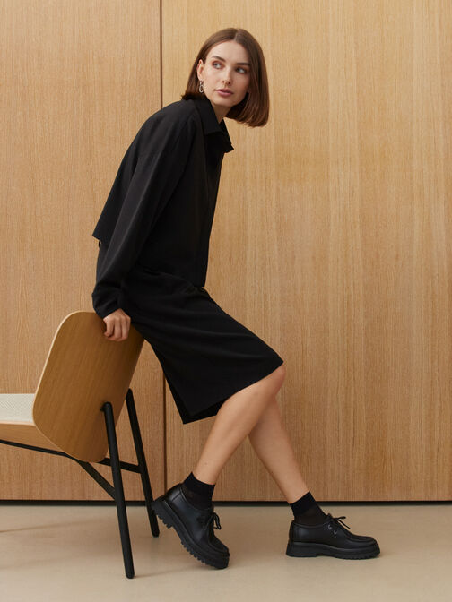 Low shoes, BLACK, hi-res