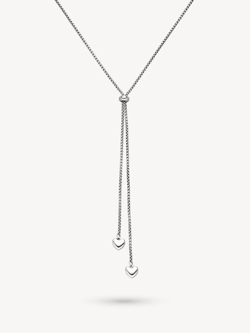 Necklace, silver, hi-res