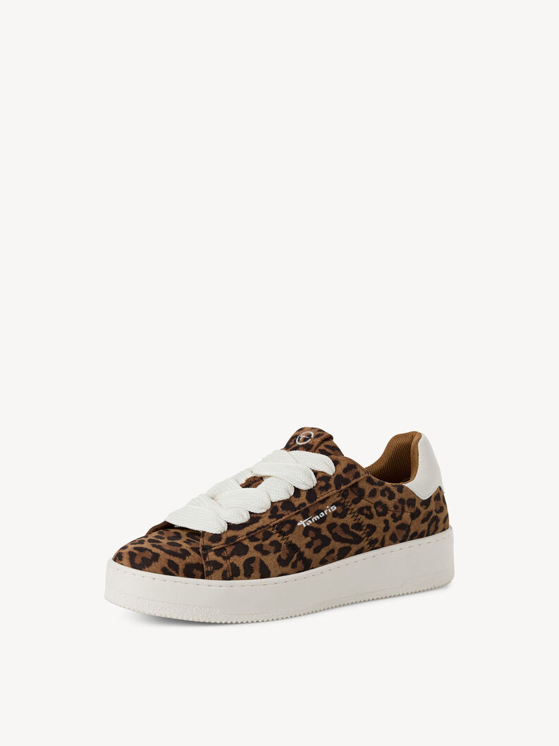 Sneaker - brun, LEOPARD, hi-res