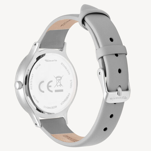 Horloge, silber-grau, hi-res