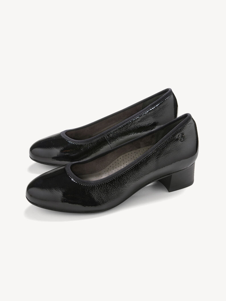 Escarpin, BLACK PATENT, hi-res