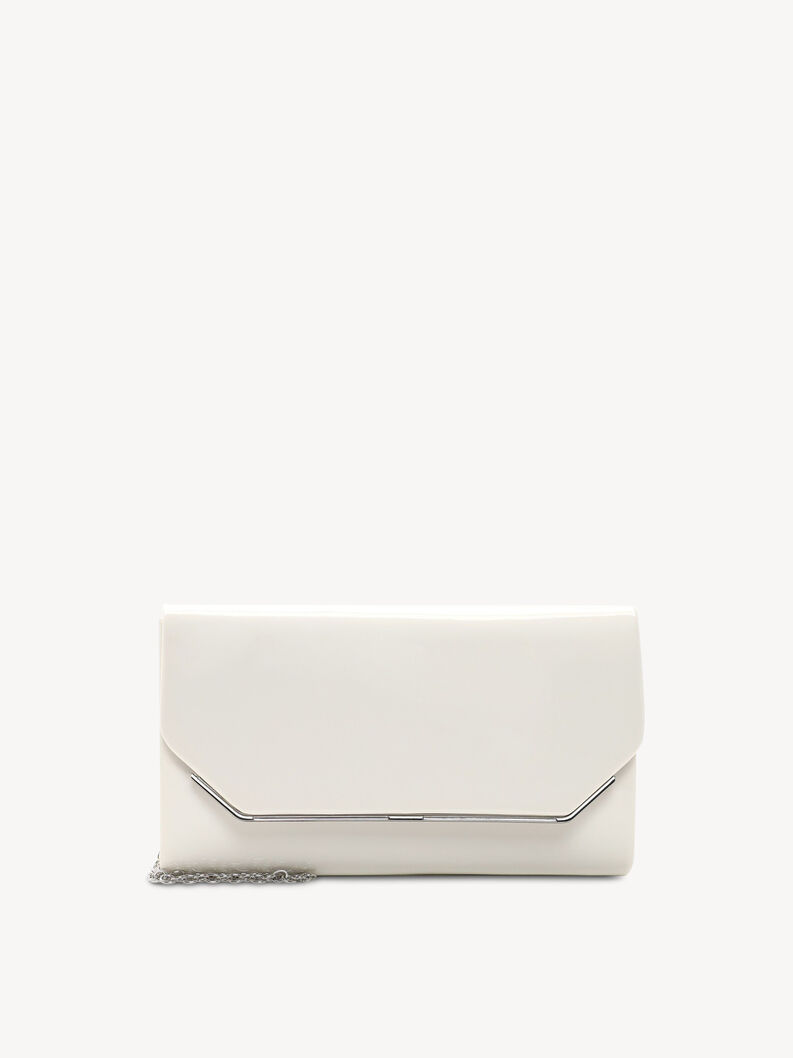 Clutch bag - white, white-finish, hi-res
