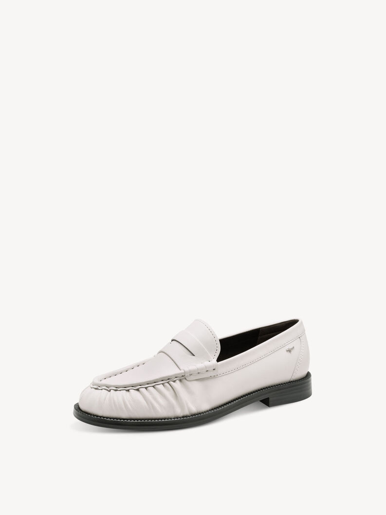 Lederslipper - wei&szlig;, OFFWHITE, hi-res