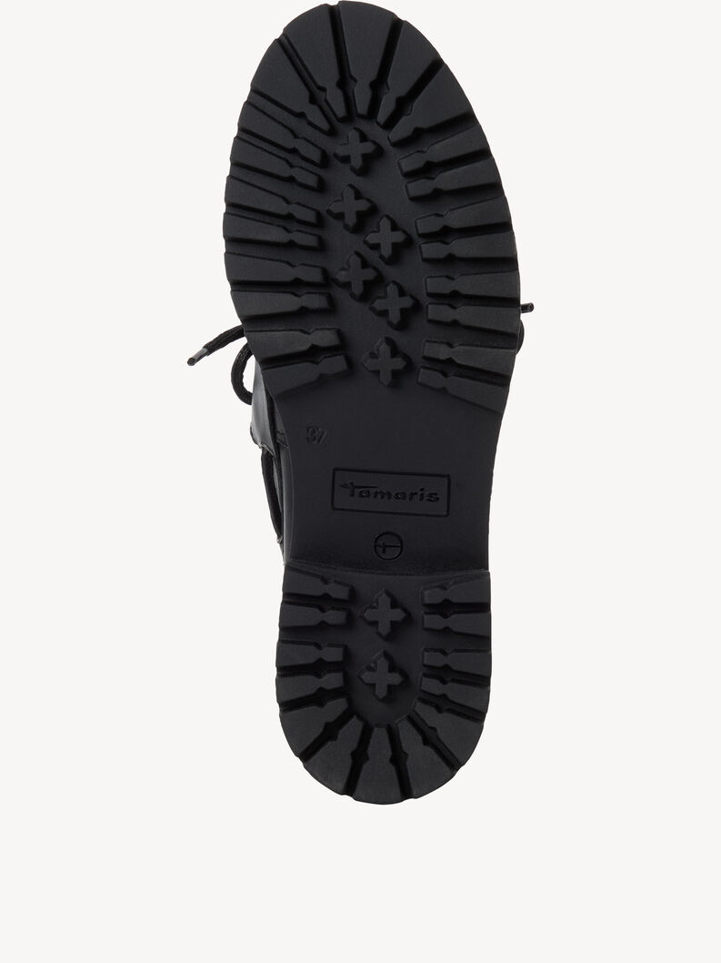 Ledermoccassin - schwarz, BLACK LEATHER, hi-res