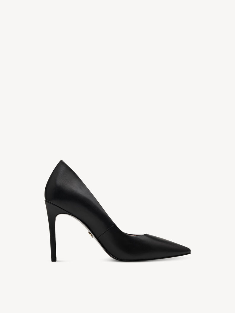 Lederpumps - schwarz, BLACK, hi-res