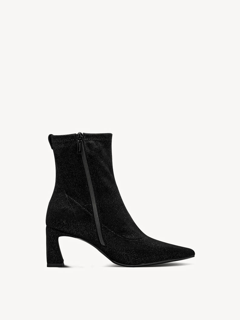 Bootie - black, BLACK STRUCT., hi-res