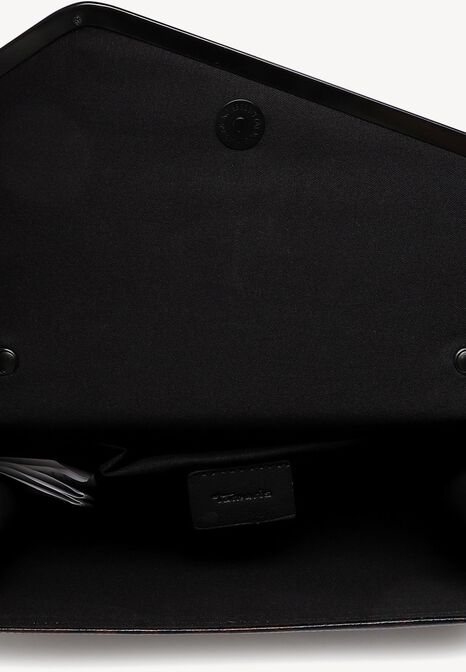 Clutch bag, brown, hi-res