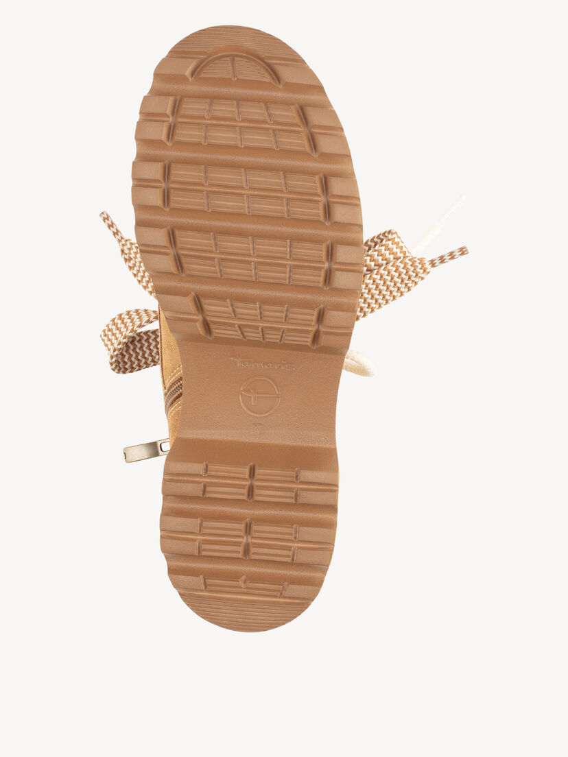 Enkellaarsje - beige warme voering, SAND, hi-res