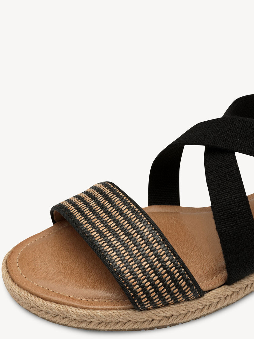 Sandaal - zwart, BLACK, hi-res