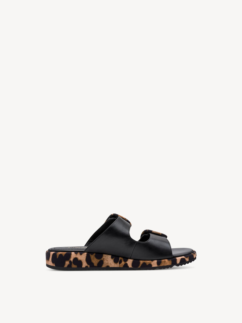 Pantolette - schwarz, BLACK, hi-res