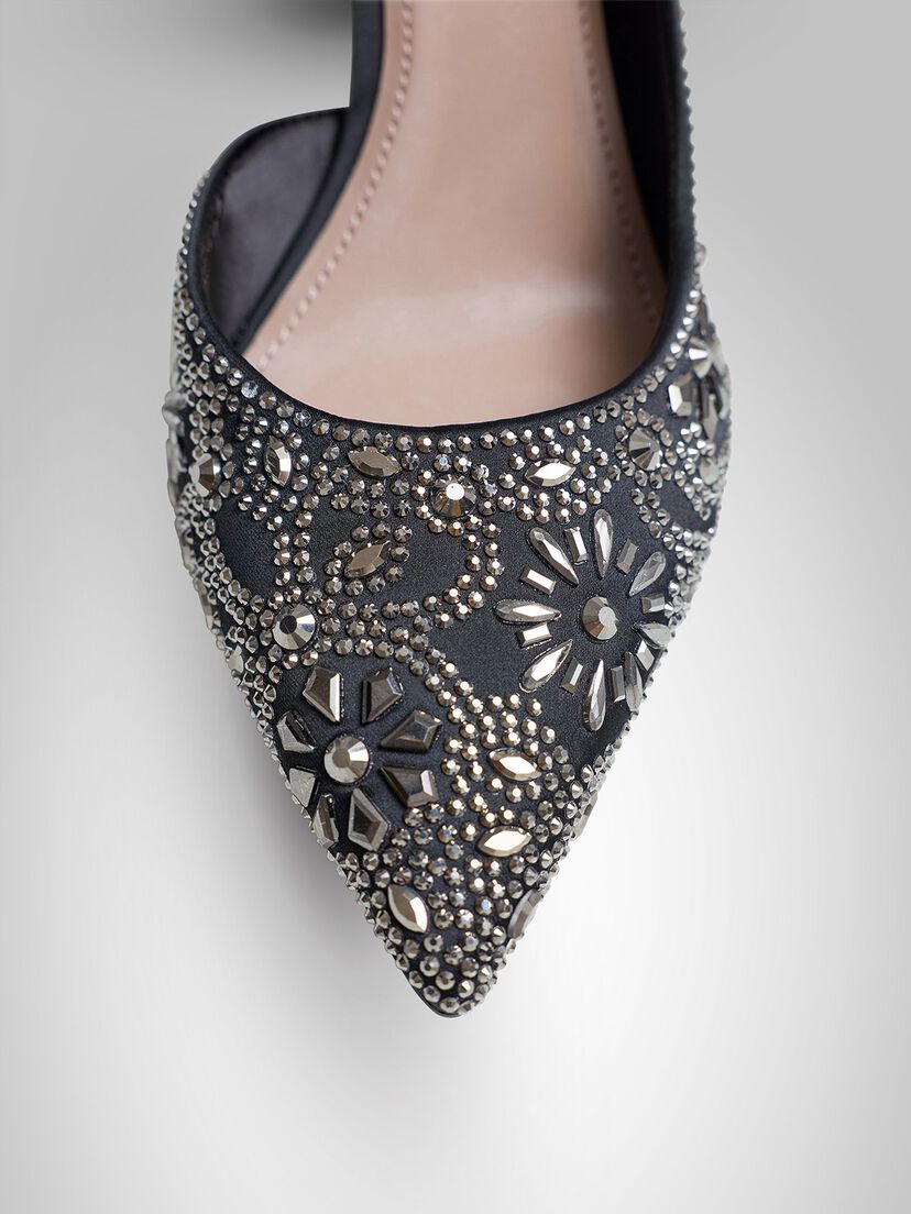 Pumps - zwart, BLACK, hi-res