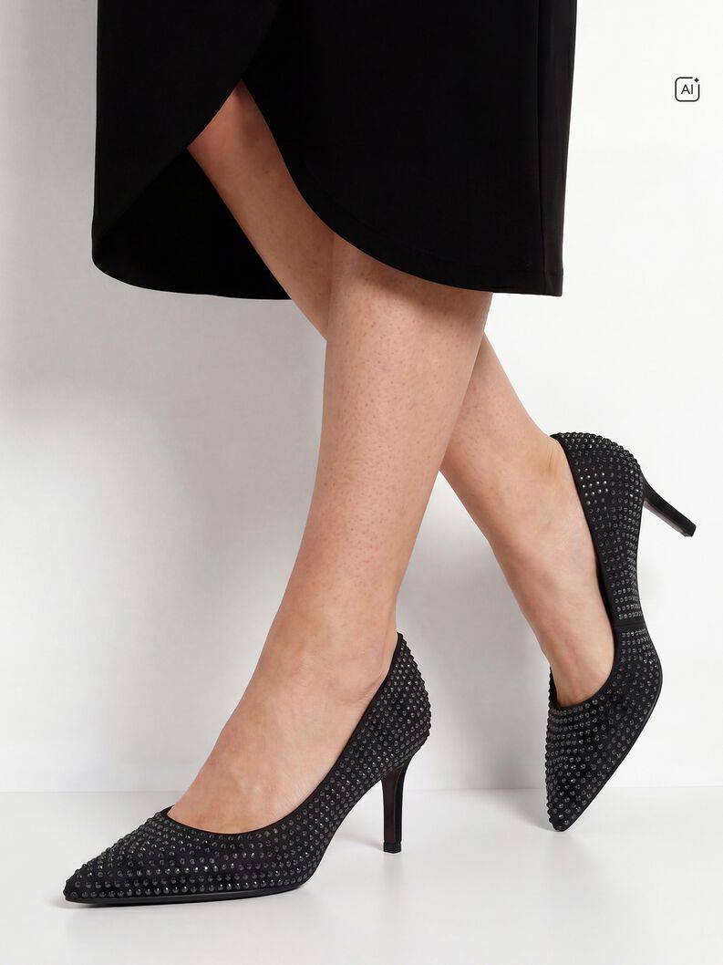 Pumps - schwarz, BLACK GLAM, hi-res