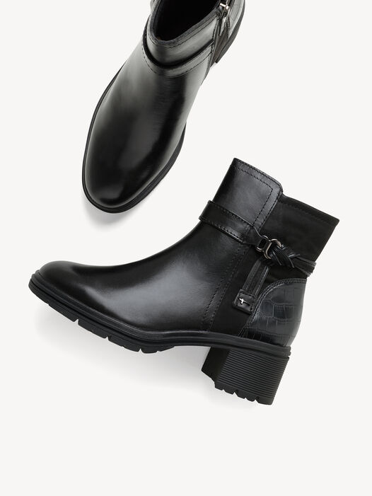 Enkellaarsje, BLACK, hi-res