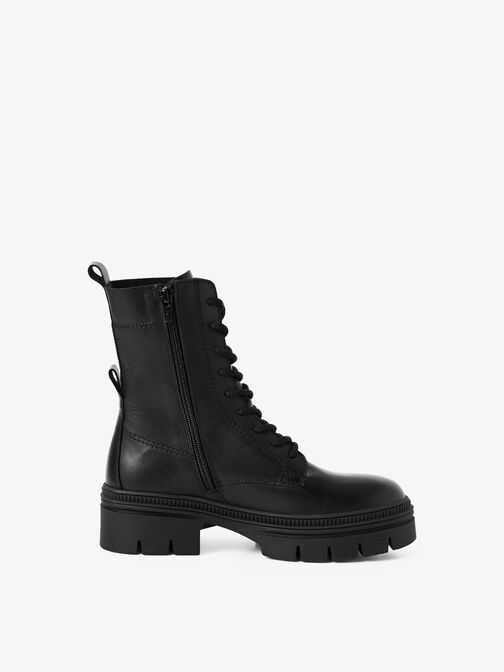 Bottine, BLACK LEATHER, hi-res