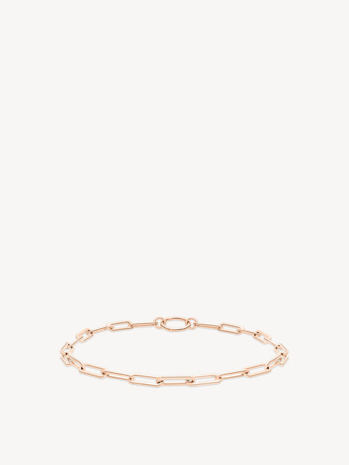Enkelbandje, ros&eacute;gold, hi-res