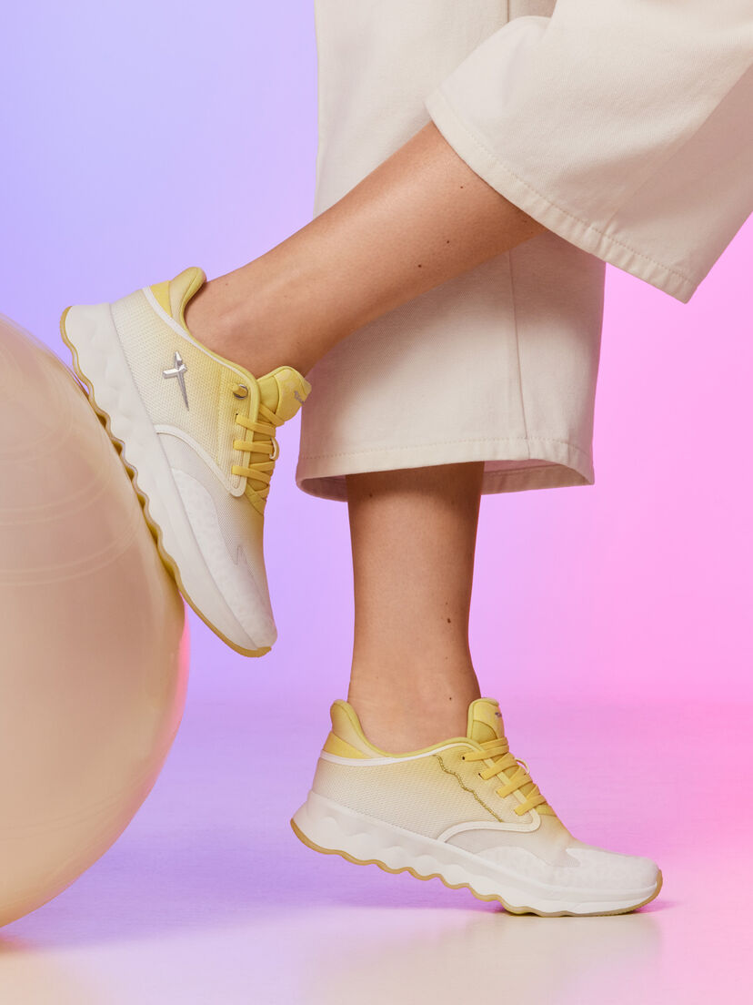 Sneaker - geel, YELLOW COMB, hi-res