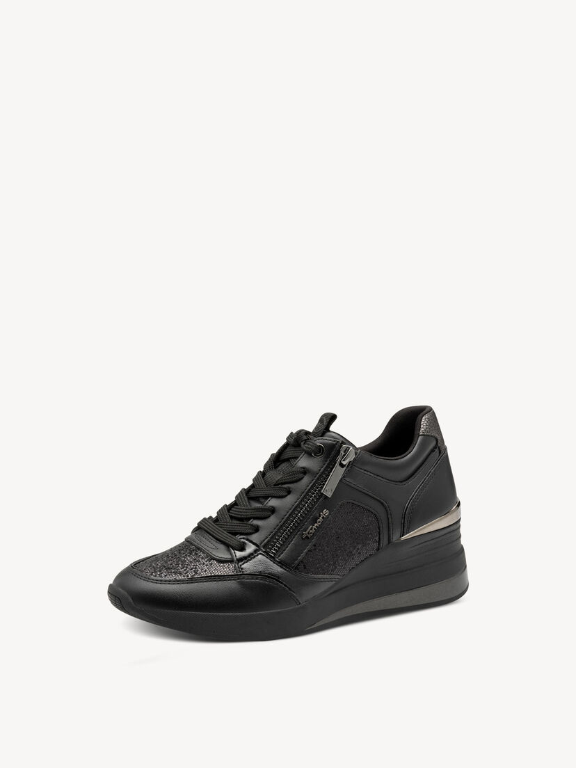 Sneaker - zwart, BLACK COMB, hi-res