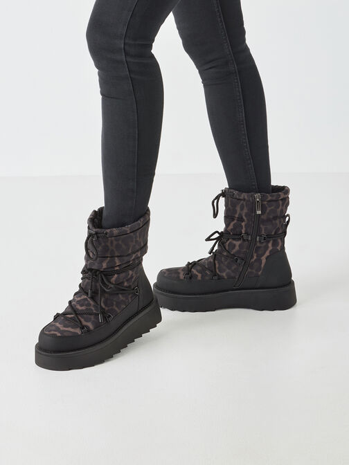 Stiefelette, BLACK/LEOPARD, hi-res
