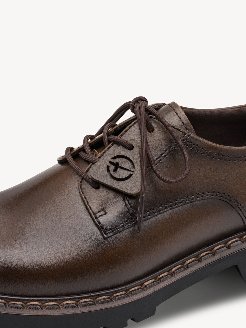 Leren Lage schoen - bruin, 304, hi-res