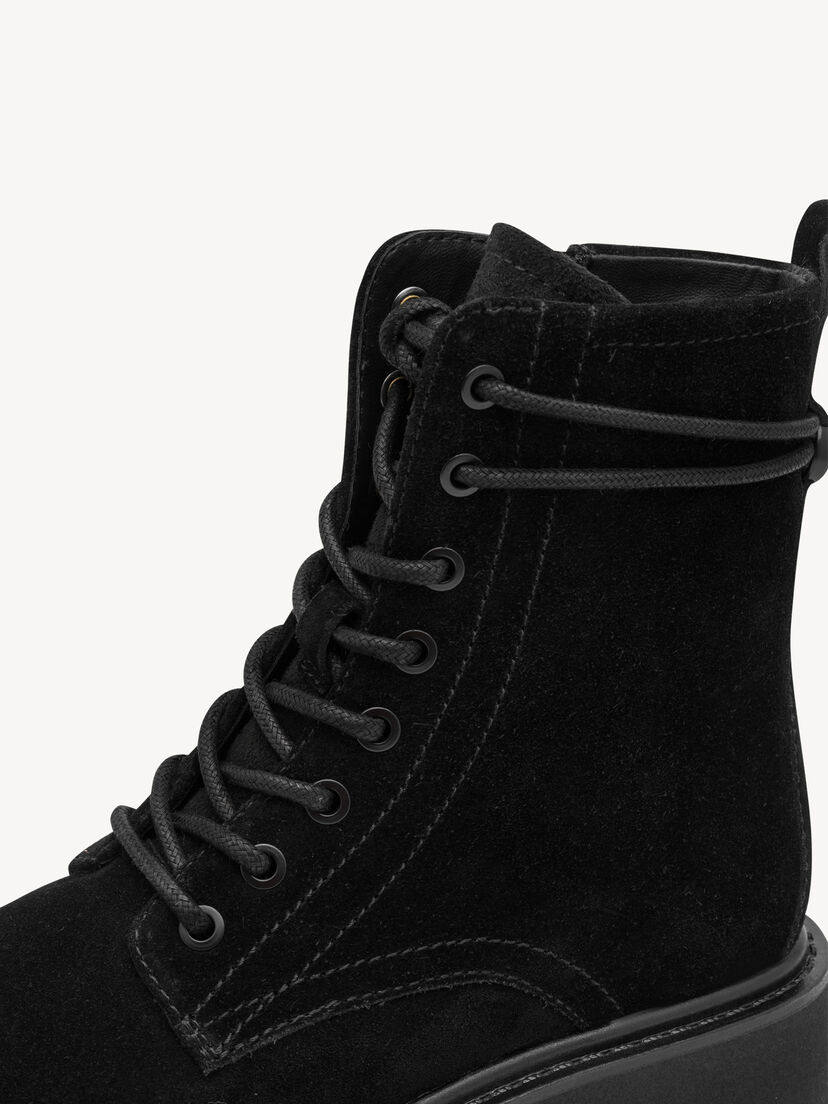 Enkellaarsje - zwart, BLACK SUEDE, hi-res