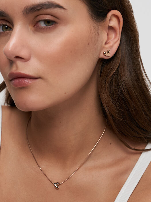 Halskettinge, ros&eacute;gold, hi-res