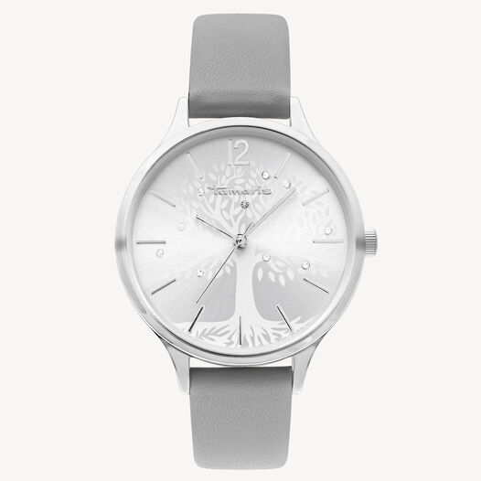 Horloge, silber-grau, hi-res