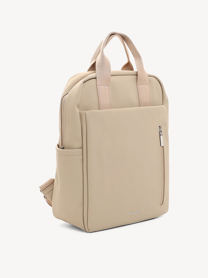 Backpack - beige, beige, hi-res