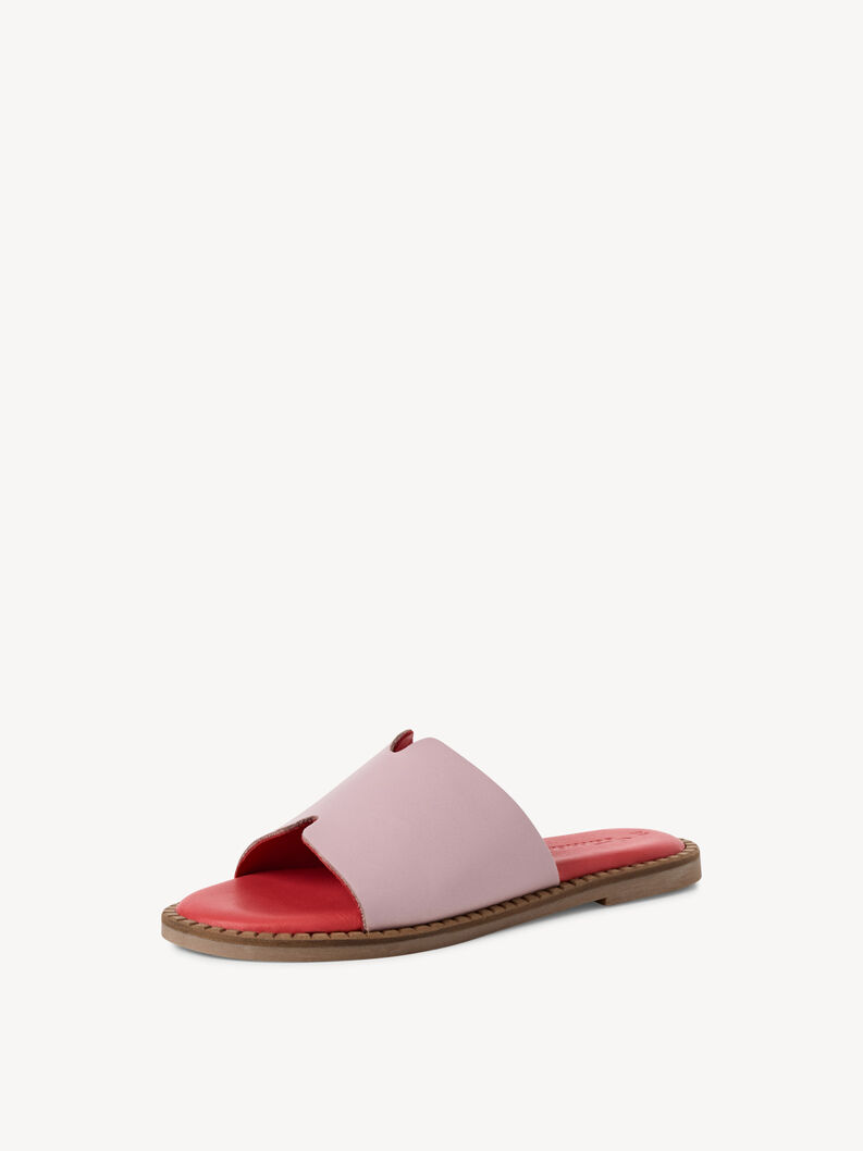 Klapki - jasnor&oacute;żowy, ROSE, hi-res