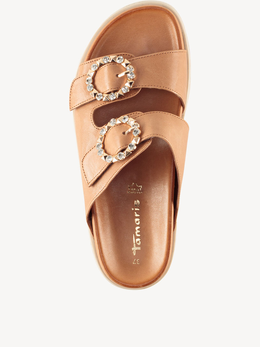 Leren Slipper - bruin, cognac, hi-res