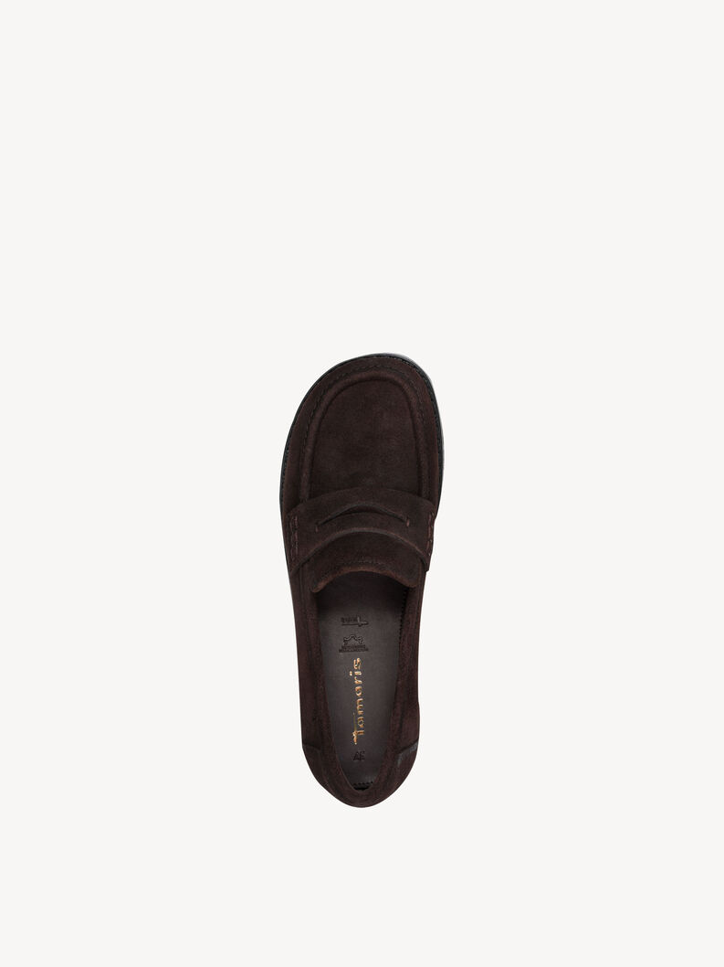 Leather Slipper - brown, 304, hi-res