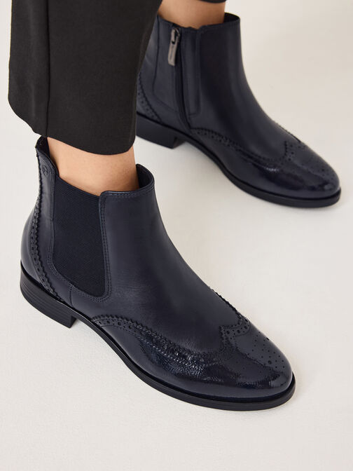 Chelsea Boot, NAVY, hi-res