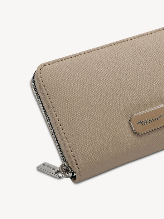 Portemonnee, beige, hi-res