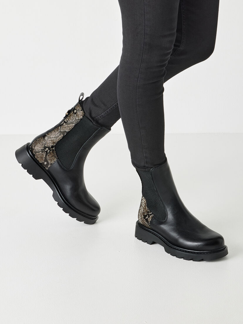 Chelseaboot, BLACK SNAKE, hi-res