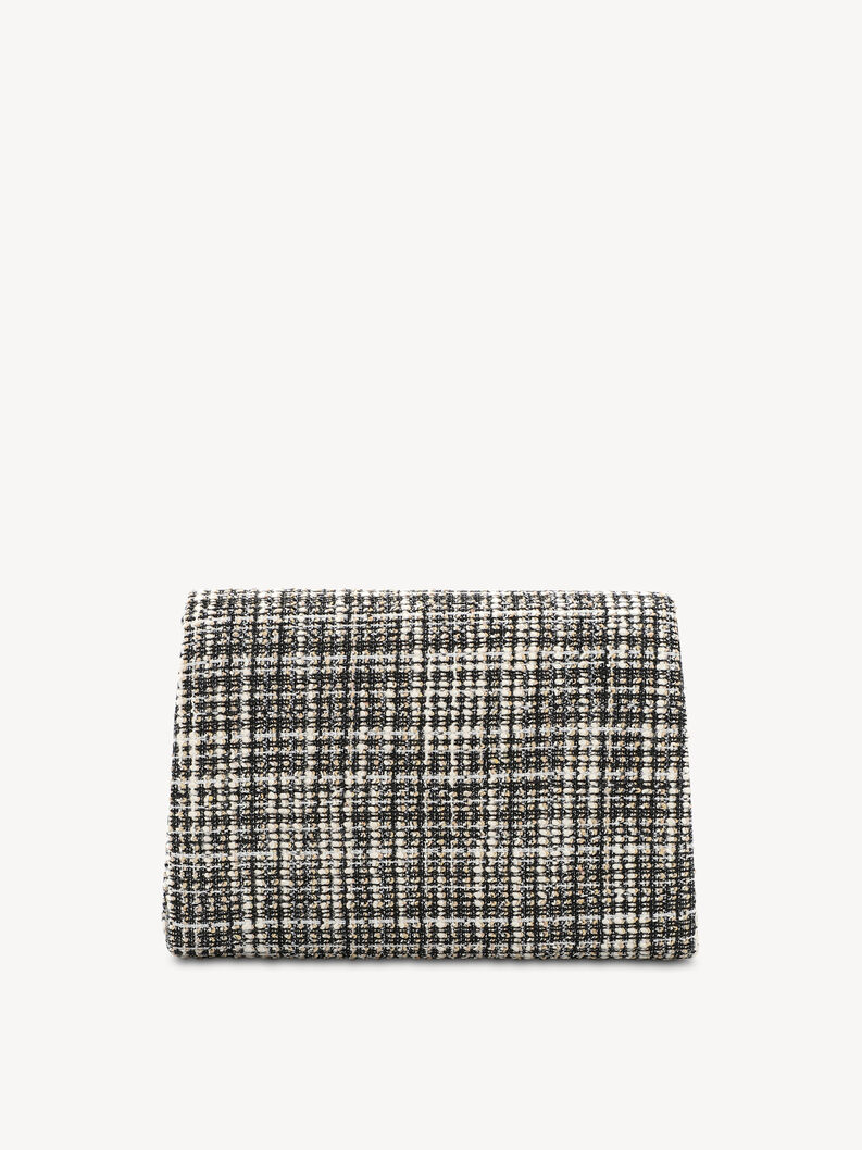 Clutch bag - black, black/beige, hi-res