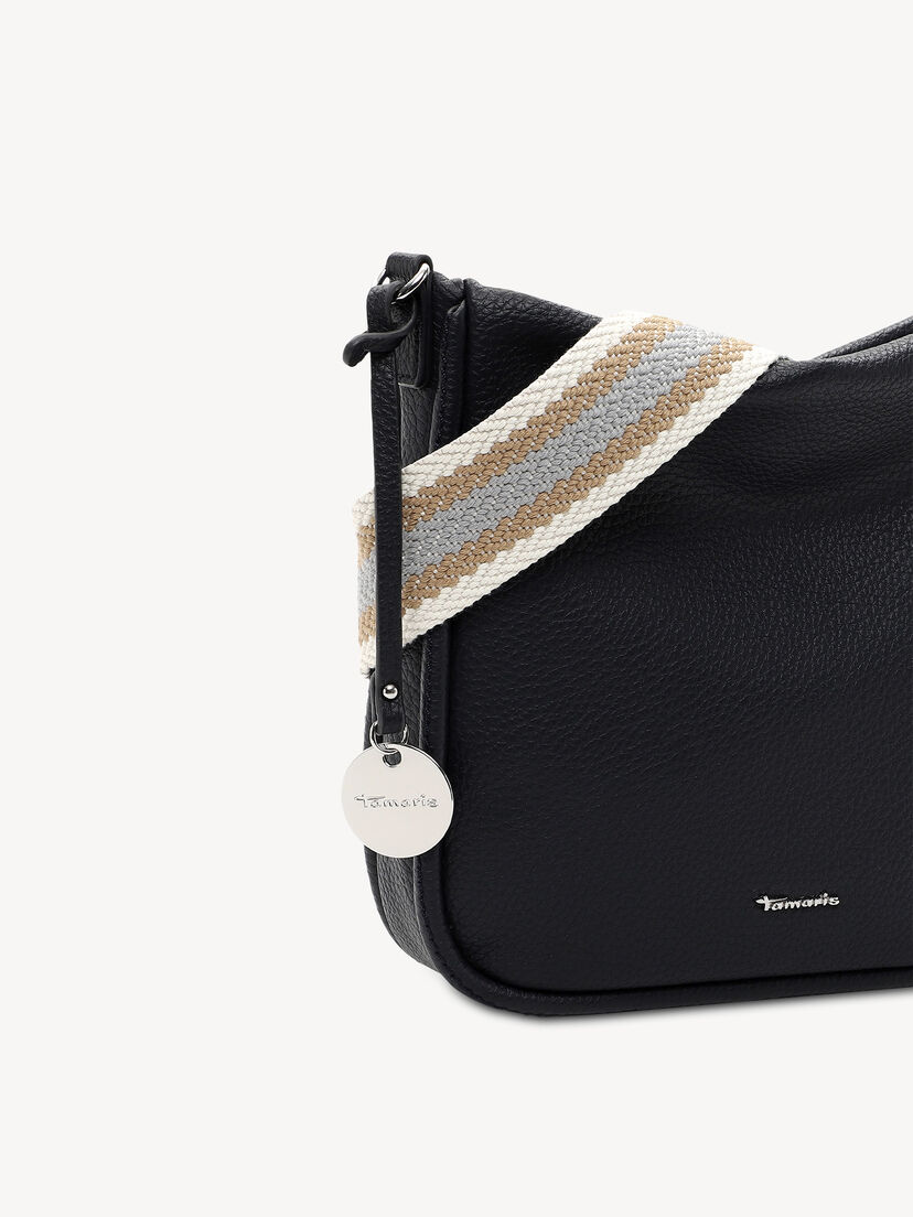 Schoudertas - blauw, blue, hi-res