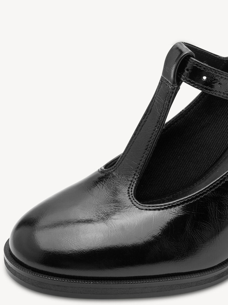 Lederpumps - schwarz, BLACK, hi-res