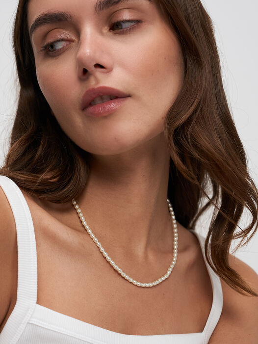 Halskettinge, ros&eacute;gold, hi-res