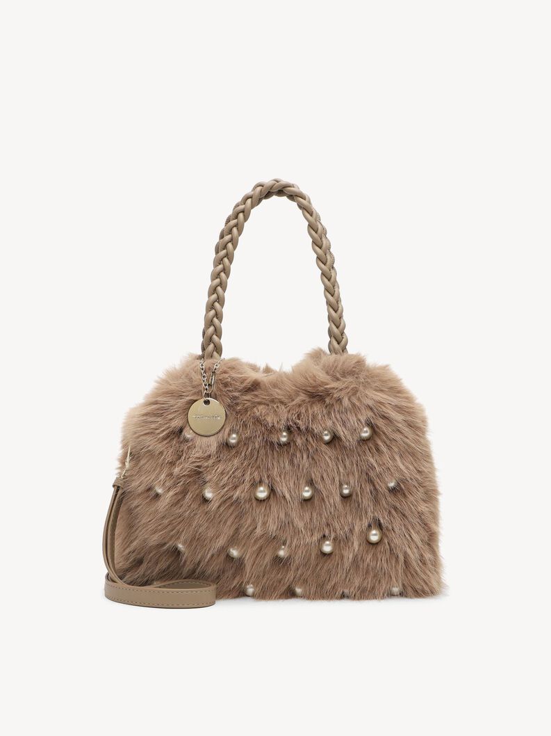 Shopper, taupe, hi-res