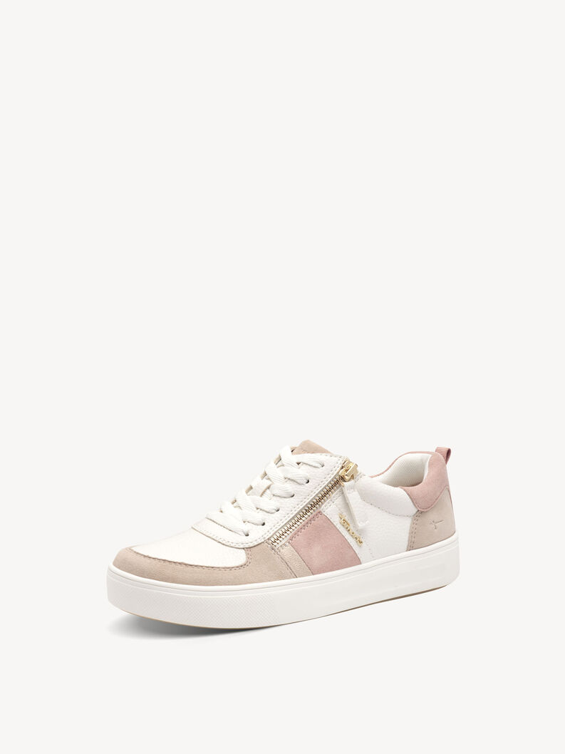 Sportowe - beżowy, BEIGE/ROSE, hi-res