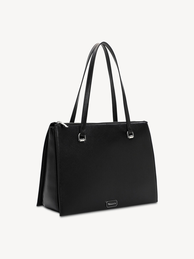 Shopper - zwart, black, hi-res